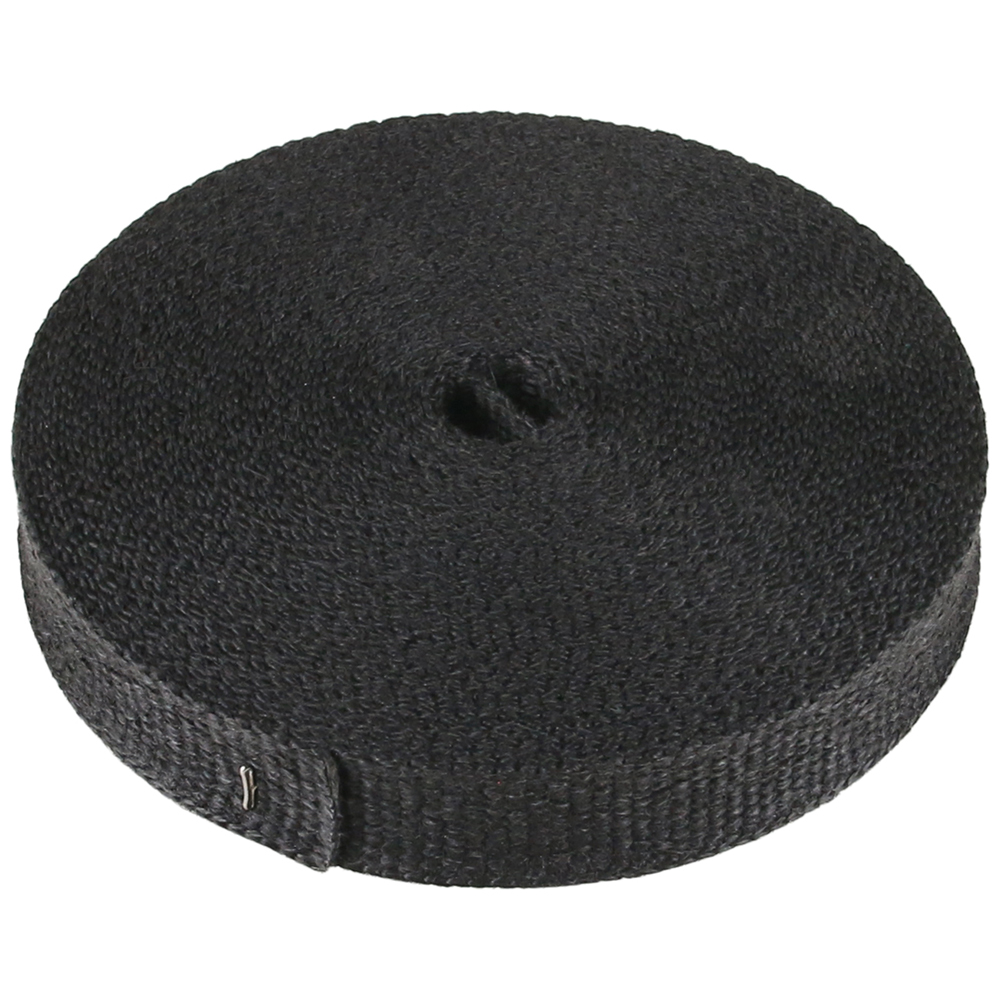 Lämpöeristenauha, 1" leveys/15m musta Thermo Tec