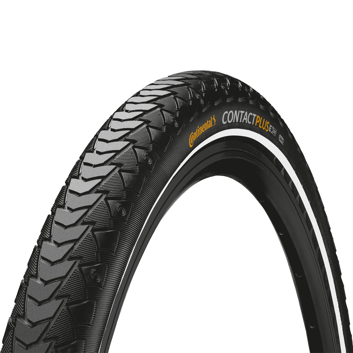 Ulkorengas 28" CONTINENTAL Contact Plus Reflex musta, 47-622