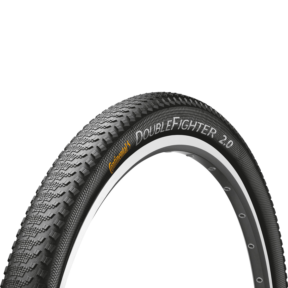 Ulkorengas 24" CONTINENTAL Double Fighter III musta, 47-507