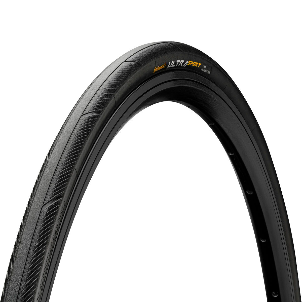 Ulkorengas 28" CONTINENTAL Ultrasport III musta taitettava, 25-622