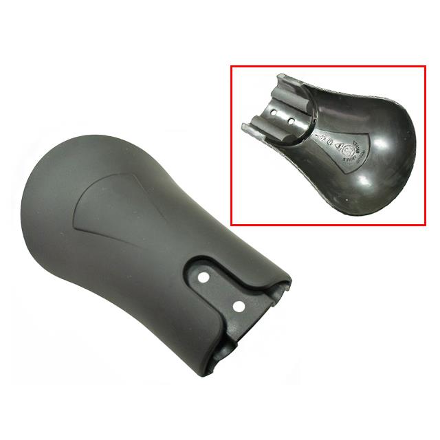 Lokasuojan jatke CAVO etu/taka musta 55mm