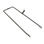 Etukorin kiinnitysrauta CAVO malliin 48-712 musta