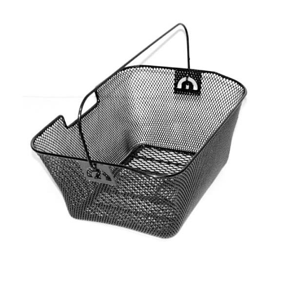 Tavarakori taakse tiheä verkko musta