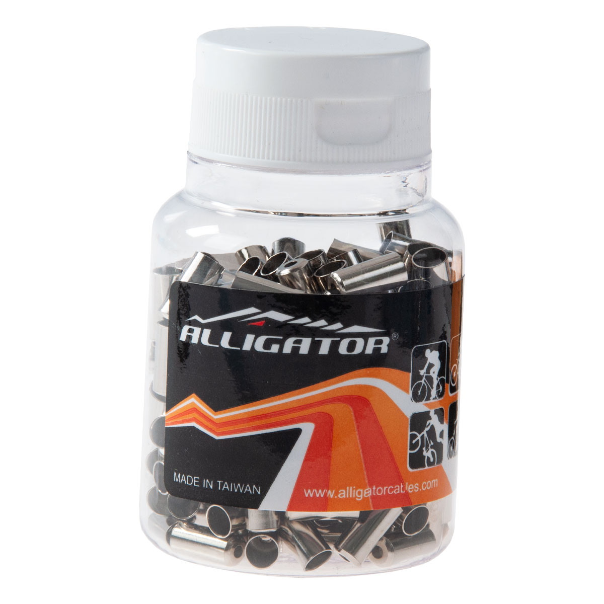 Vaijerinkuoren pääteholkki ALLIGATOR 5.1mm 200kpl