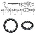 SHIMANO 1-v (CB-E110) kuularengas C