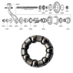 SHIMANO 1-v (CB-E110) kuularengas A