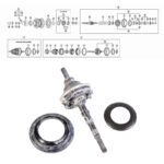 SHIMANO NEXUS 7-V (SG-7C25/26) vetäjä + akseliyksikkö