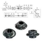 SHIMANO 3-v (SG-3C40/41) kuulakartio oikea pölysuojalla