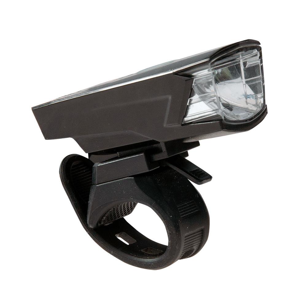 Ladattava led-etuvalo Cavo 150 lm musta