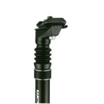 Istuinkannatin Zoom jousituksella 27.2/350mm kisko musta