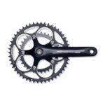 Kampipari LASCO 50/34 172.5mm alu nelikantti 110.5 mm akseli musta