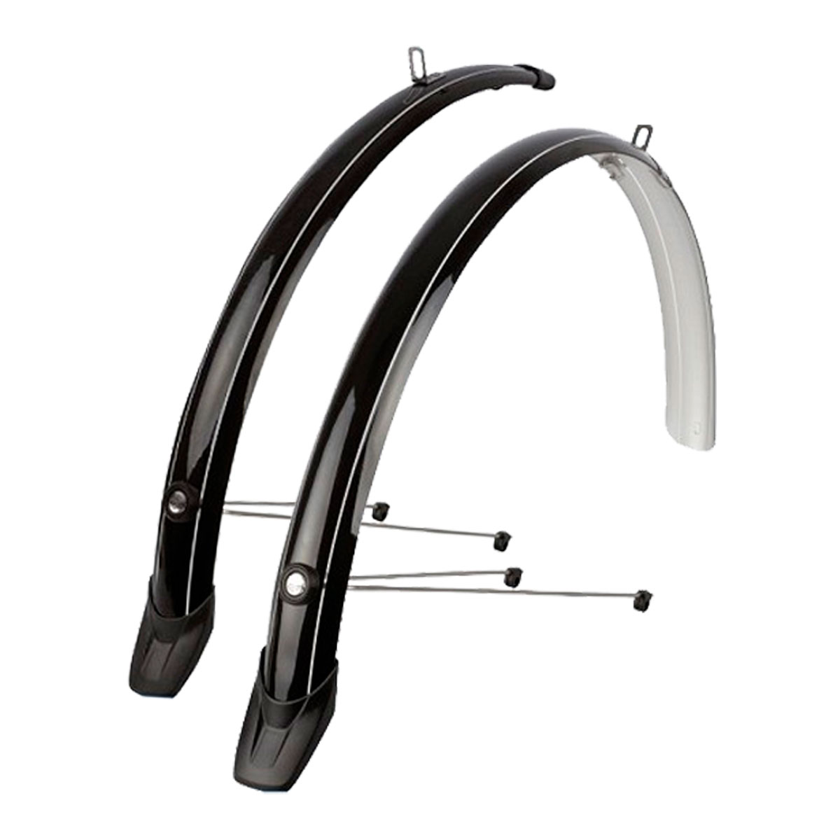 Lokasuojapari aisoilla 28" POLISPORT Towny / 51mm musta