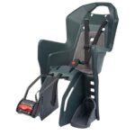 Lastenkuljetusistuin POLISPORT Koolah runkokiinnike tummanharmaa/hopea