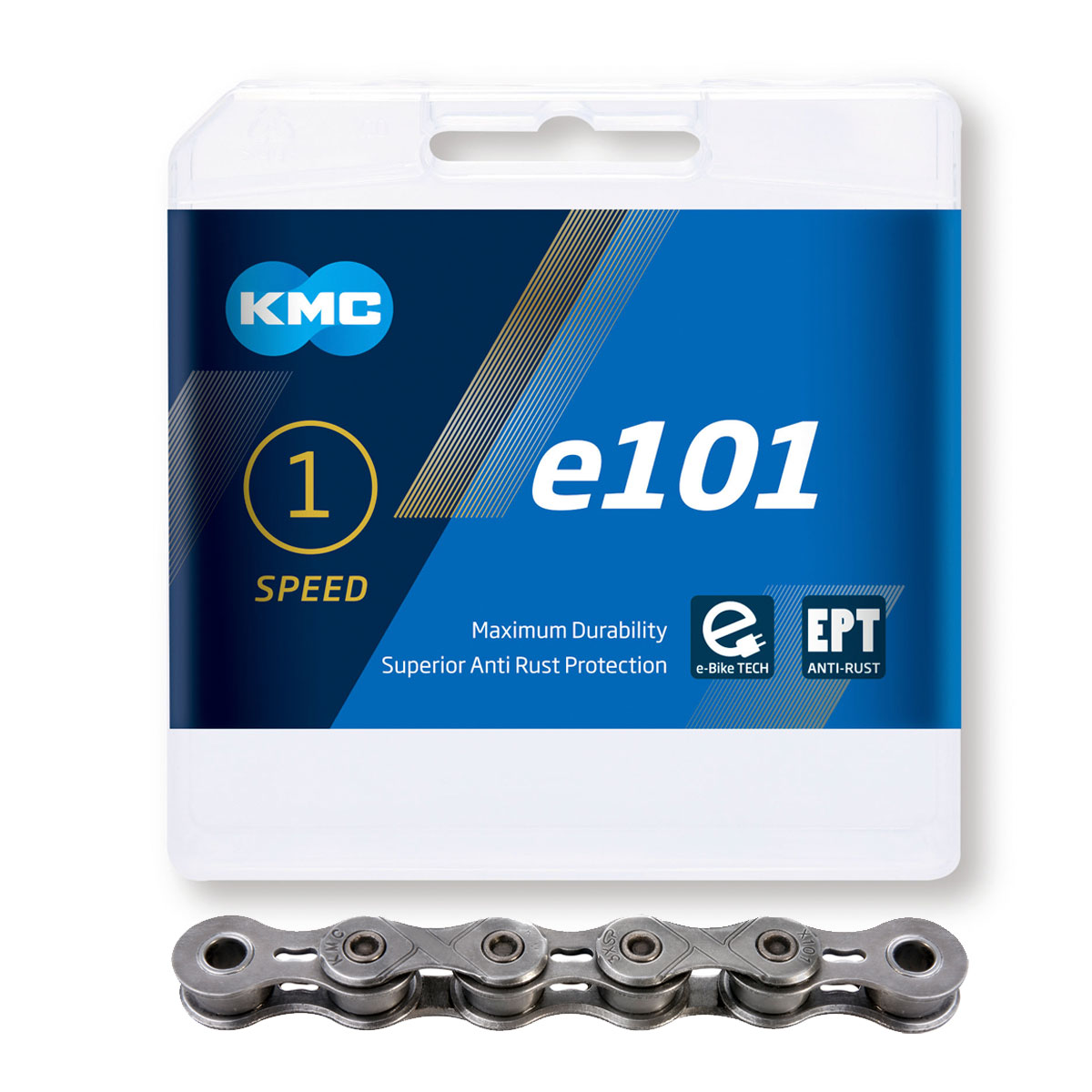 Ketju 1-v KMC e101 EPT 1/2 x 1/8" E-bike, 112L