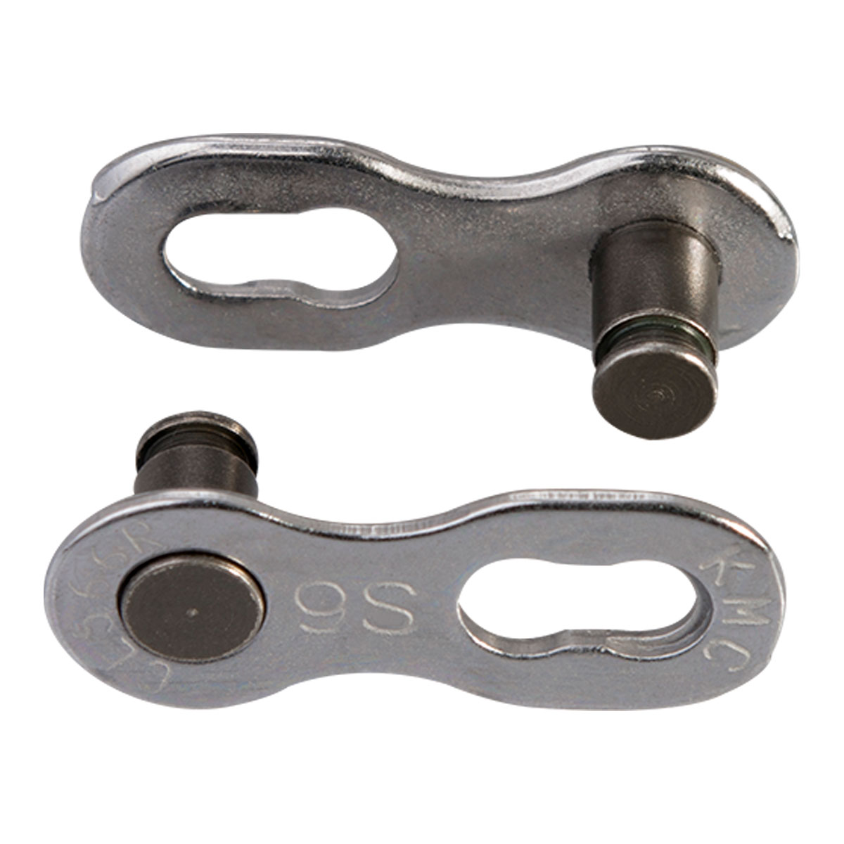 Ketjulukko KMC MissingLink 9R Silver EPT 11/128" tappi 6.6mm 2kpl/pkt