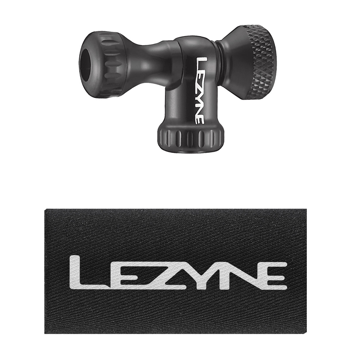 Lezyne CO2-patruunan suutin control drive drive auto -ja prestaventtiili