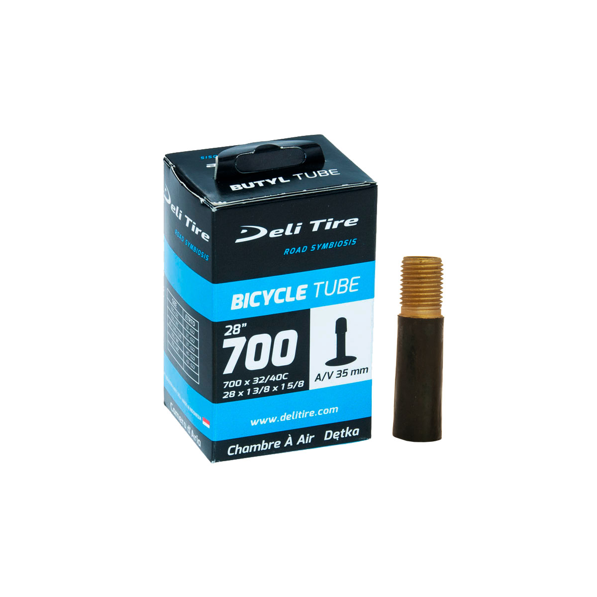 Sisärengas 28" DELI. 32/42-622/635. autonventtiili