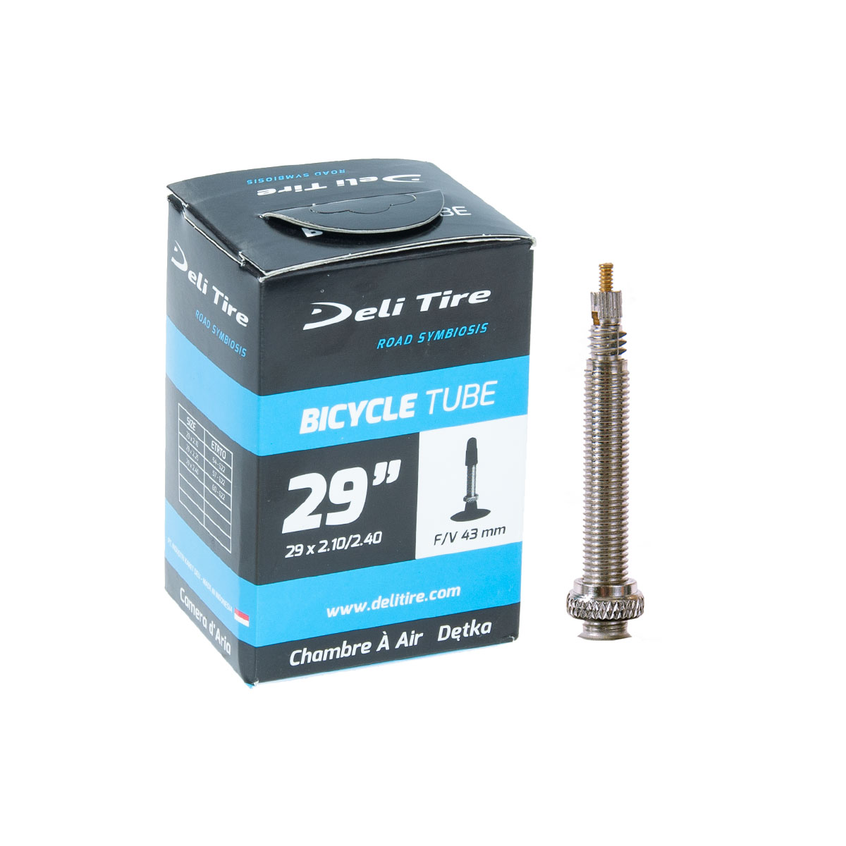 Sisärengas 29" DELI. 54/60-622/635. prestaventtiili 43