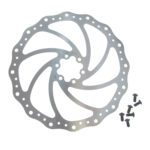 Jarrulevy Cavo 6-pultti/203mm hopea