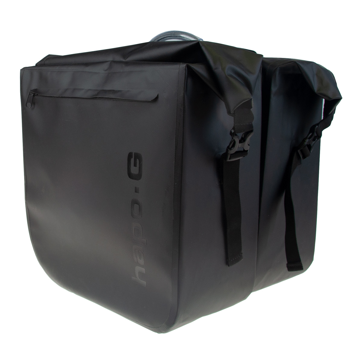 Sivulaukkupari tavaratelineeseen HAPO-G 2- puoleinen vedenpitävä musta. 2x20l