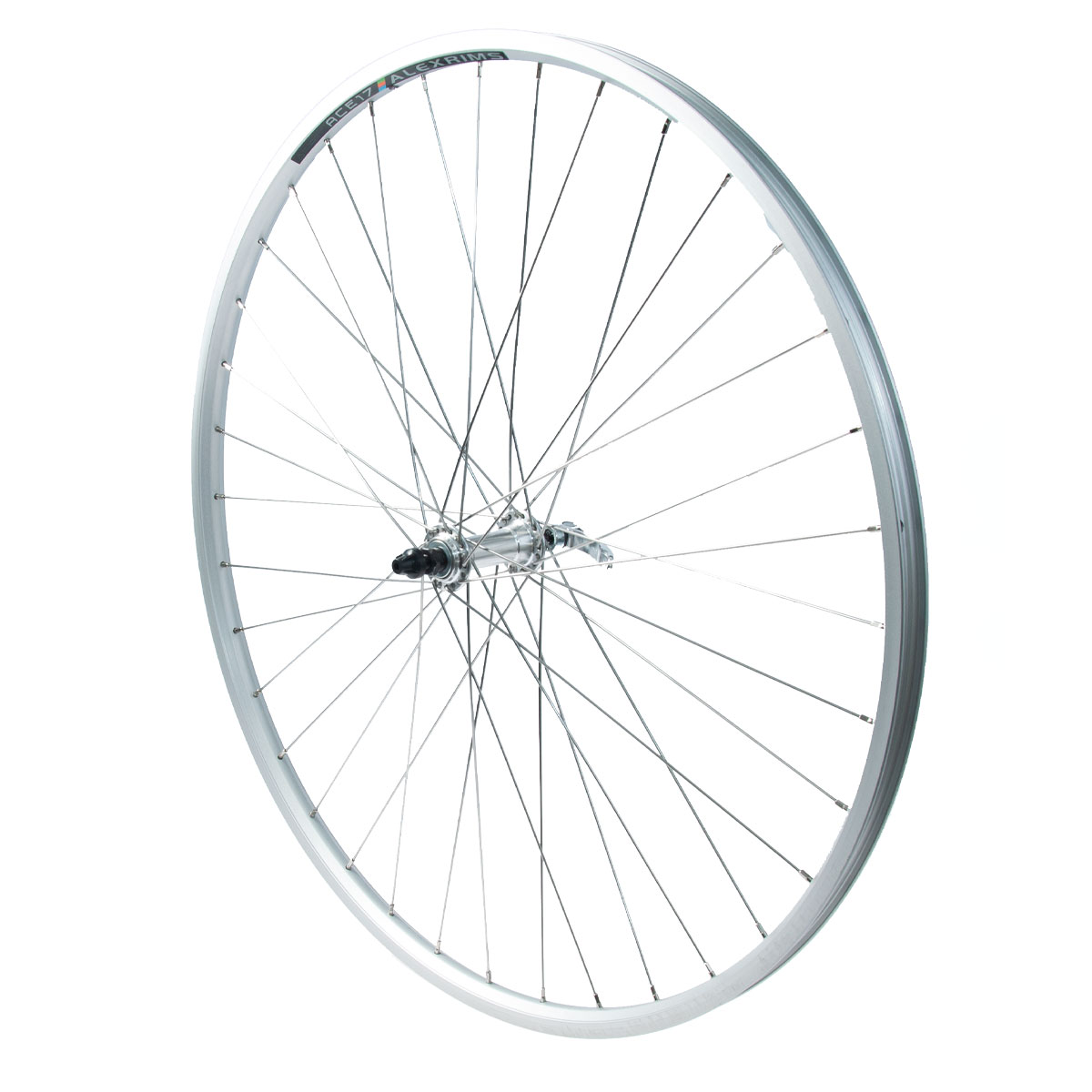 Etupyörä 26" 18-559 SHIMANO pikalukitus. Alex ACE 17. 2-pohja. alumiini. 36r