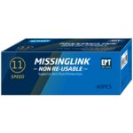 Ketjulukko KMC 11NR EPT Silver 11/128" 40 kpl/ltk