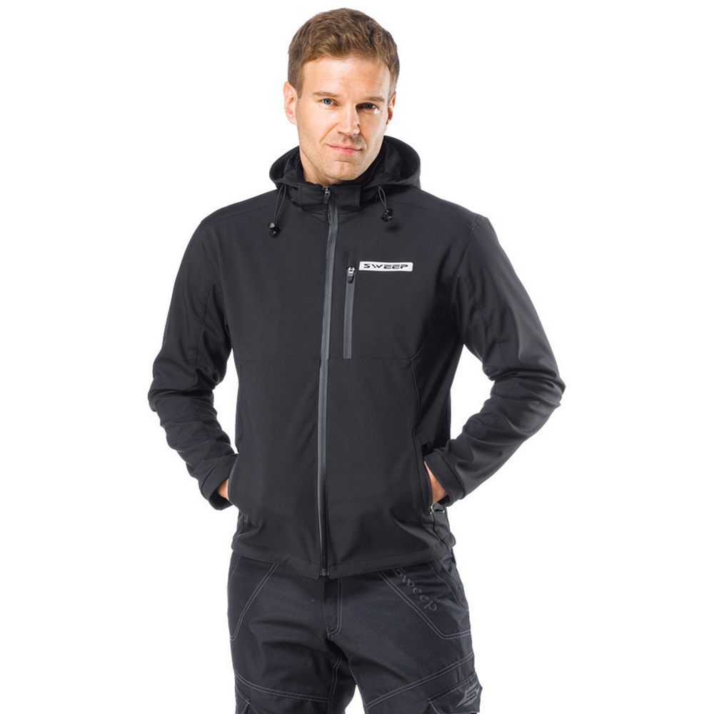 Sweep Huppari softshell musta 2XL