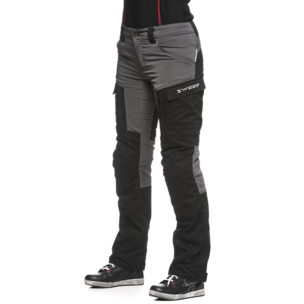 Sweep Housut Naisten Chief Musta/Harmaa 42