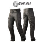 Nahkahousu Legend, musta, miesten reisitaskuilla