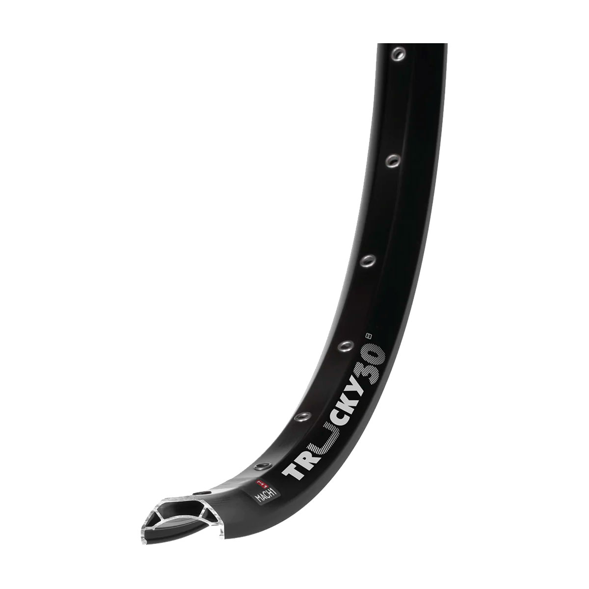 Vanne MACH 1. 29". 30-622. Trucky 30 Disc. 32r. holkitettu. musta. Tubeless Re