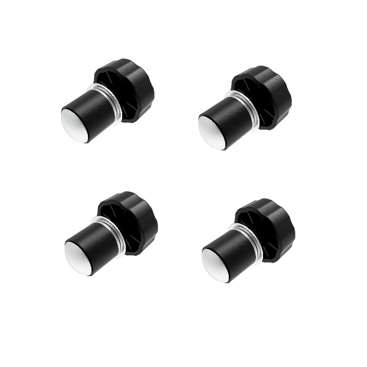 GKA/Tesseract Pika Kiinnityspulttisarja (4kpl)