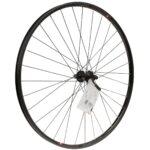 Etupyörä 28" 21-622 Hybrid Shimano Center Lock. MACH1 KARMA. tuplapohja. holkit
