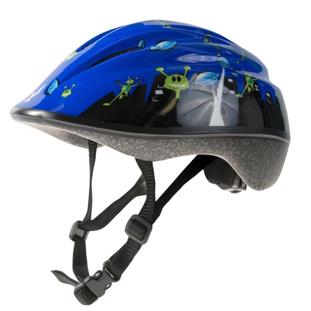 Pyöräilykypärä GTX Fun pojat sininen säätöpannalla, 46-53 cm