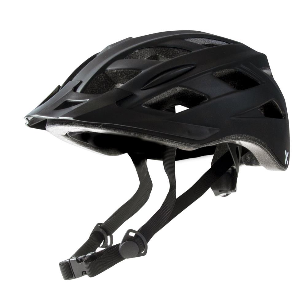 Pyöräilykypärä GTX City mattamusta säätöpannalla, 58-61 cm