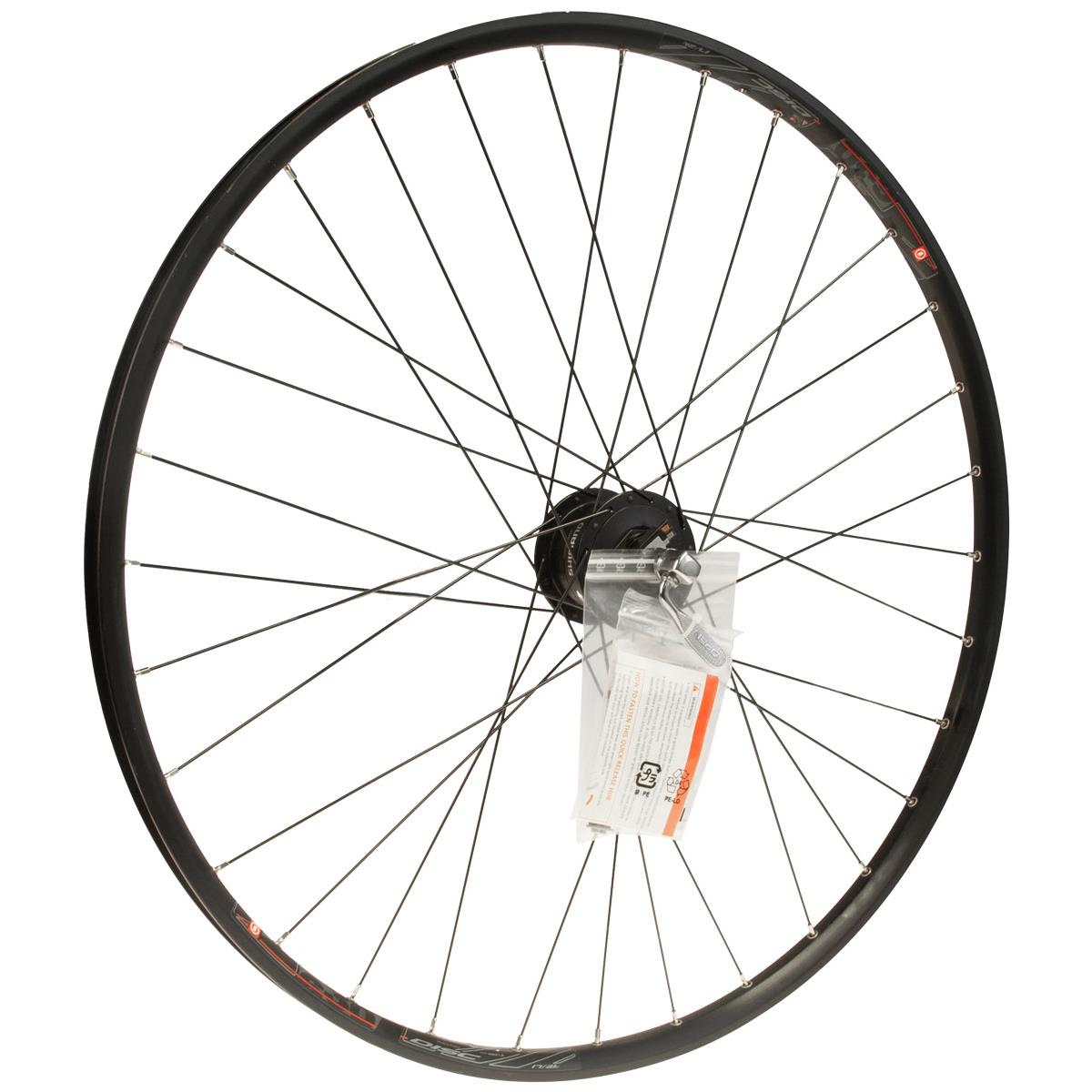 Etupyörä 28" 21-622 SHIMANO Napadynamo. pikalinkku. levyjarru. MACH1 630. tuplap