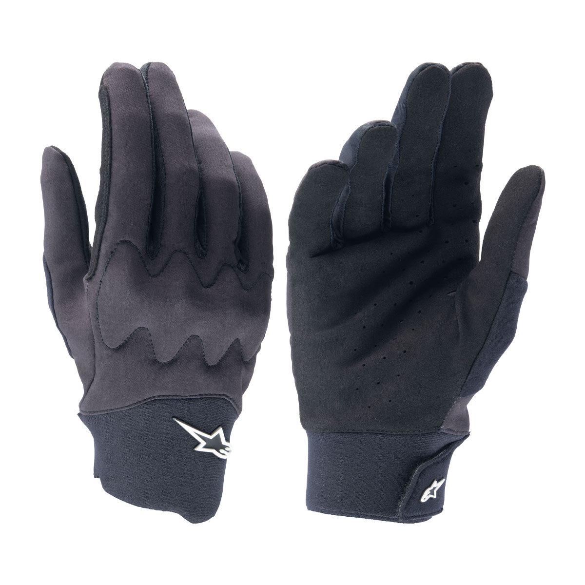 Pyöräilyhanskat ALPINESTARS A-Supra Shield musta, 2XL