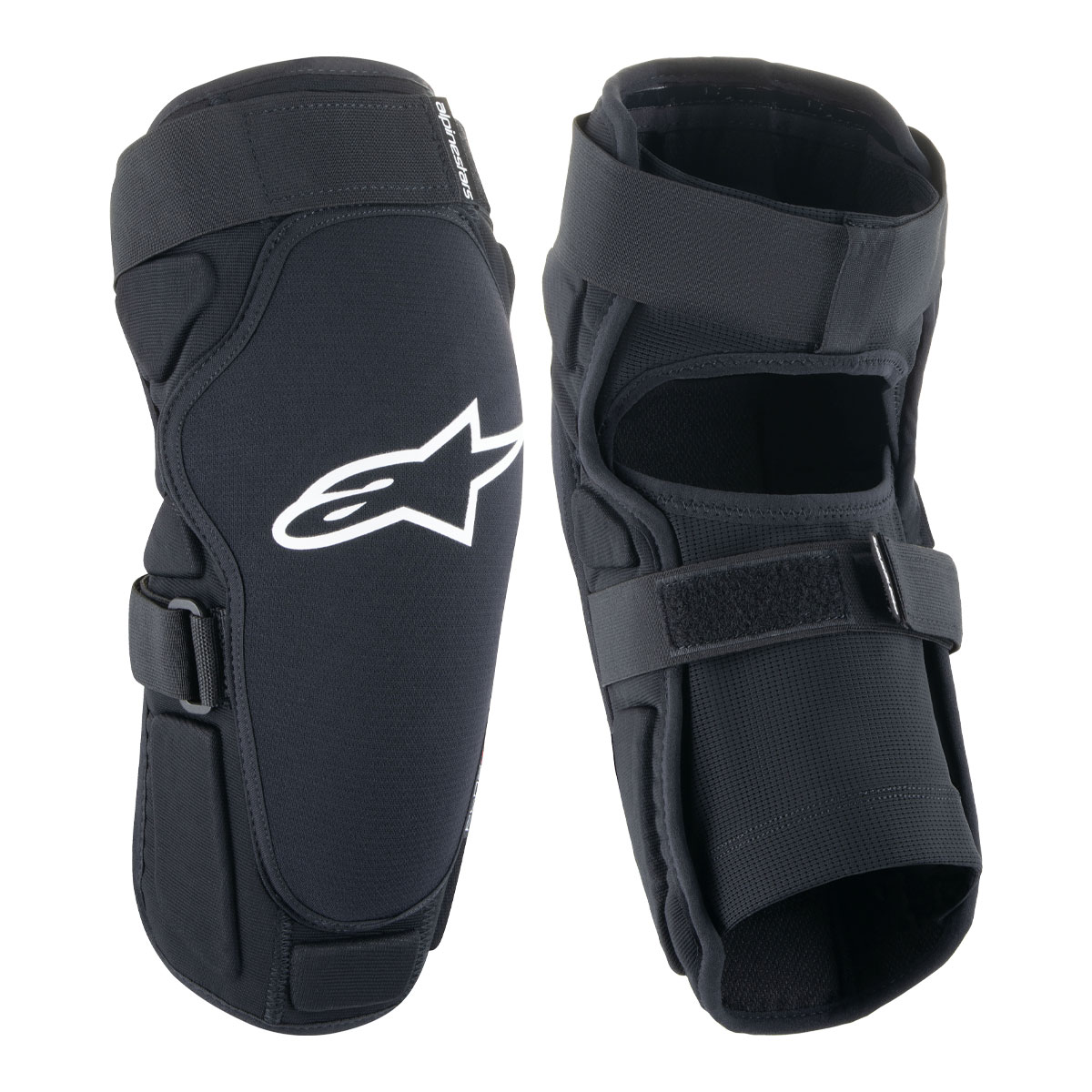 Polvisuojat ALPINESTARS A-Impact musta/valkoinen, M