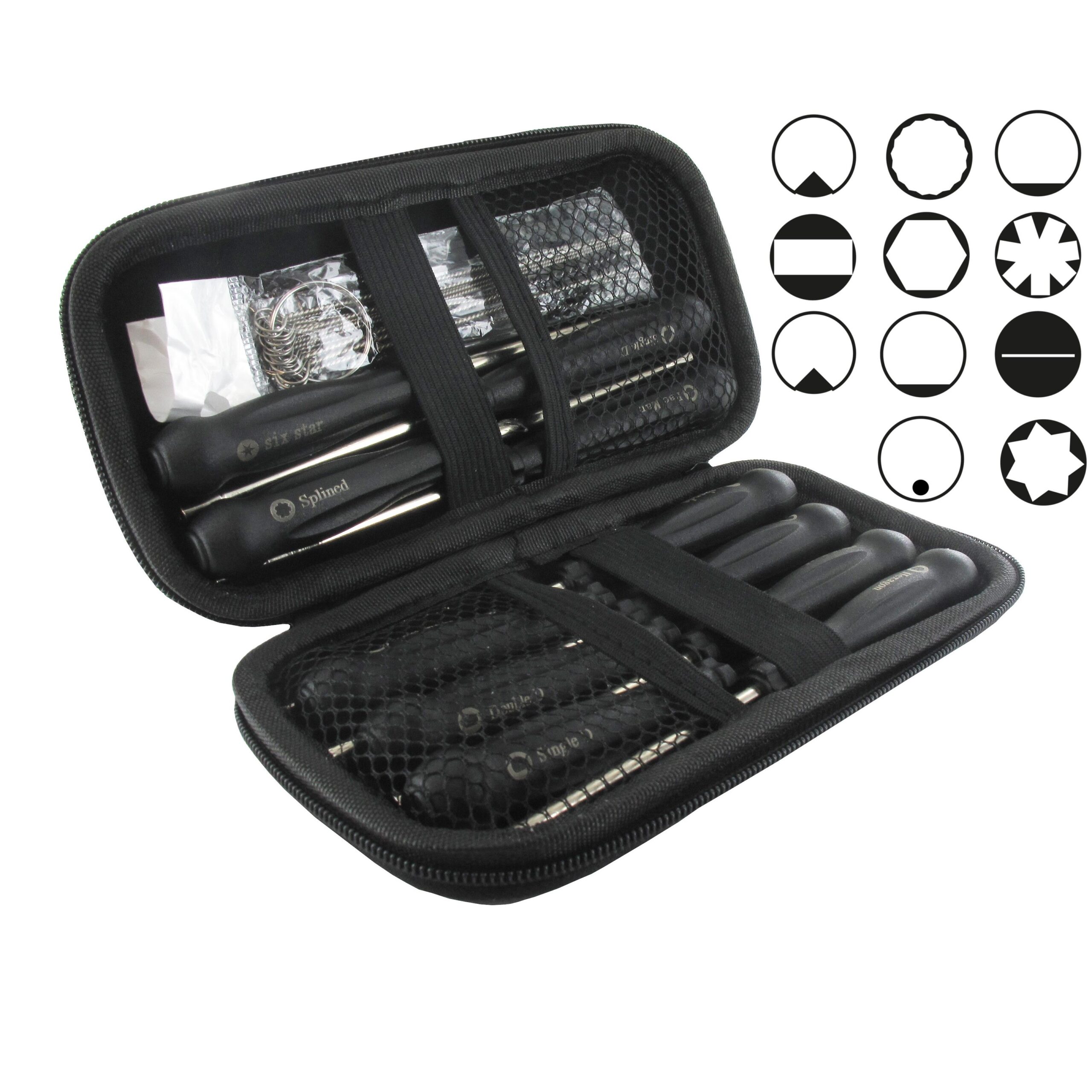 Eurogarden Kaasuttimen säätömeisseli sarja, sis. 11 säätömeisseliä