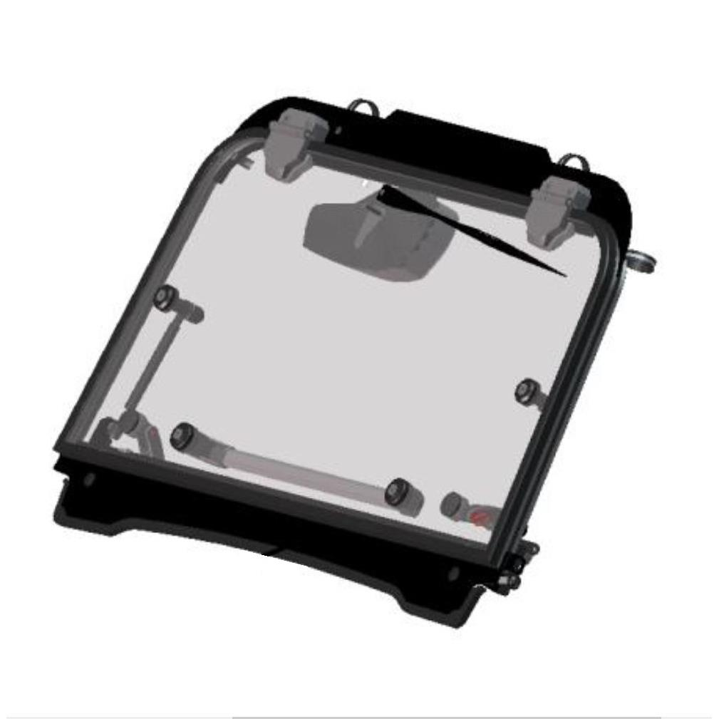 DFK Etupaneeli täydellinen Polaris RZR 570 2015-