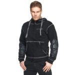 Sweep Huppari Condor cotton Aramid Musta/Harmaa S