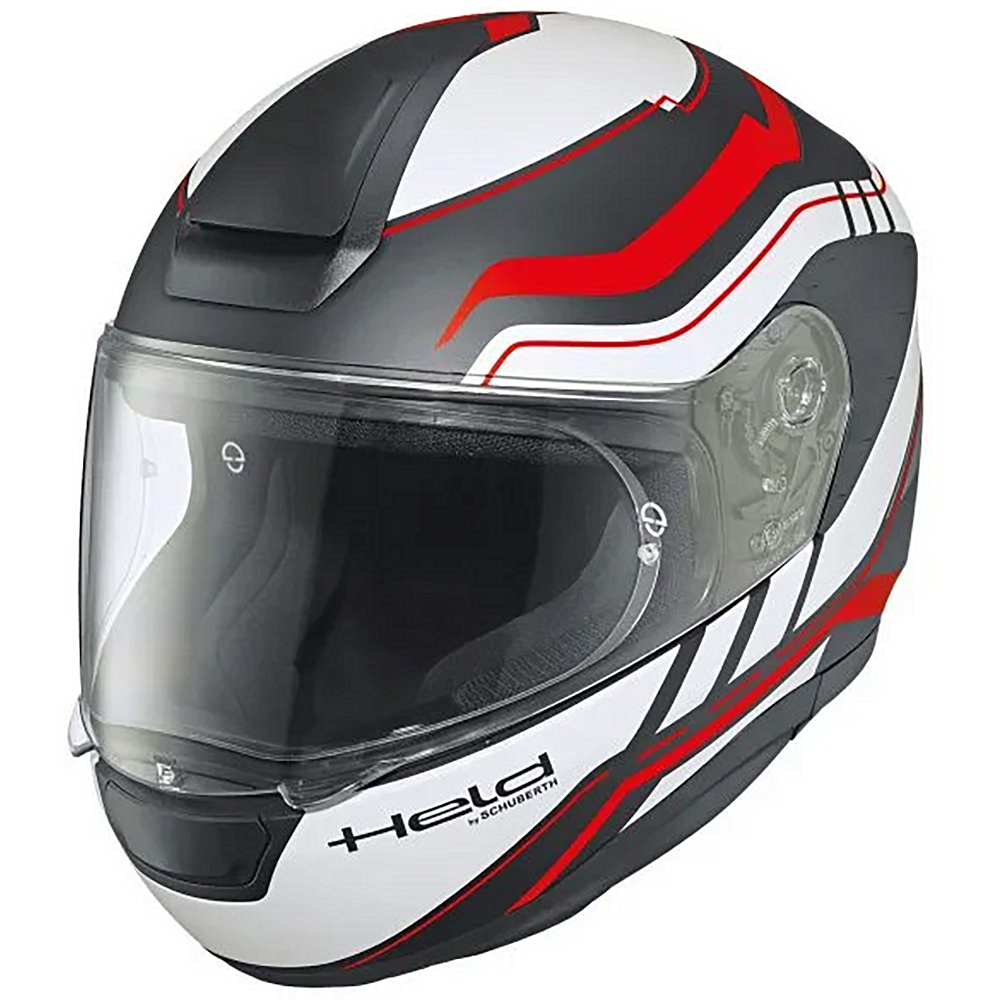 HELD H-R2 Ride S kypärä, musta/valko/puna