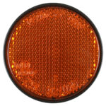 Sivuheijastin, pyöreä 55mm oranssi