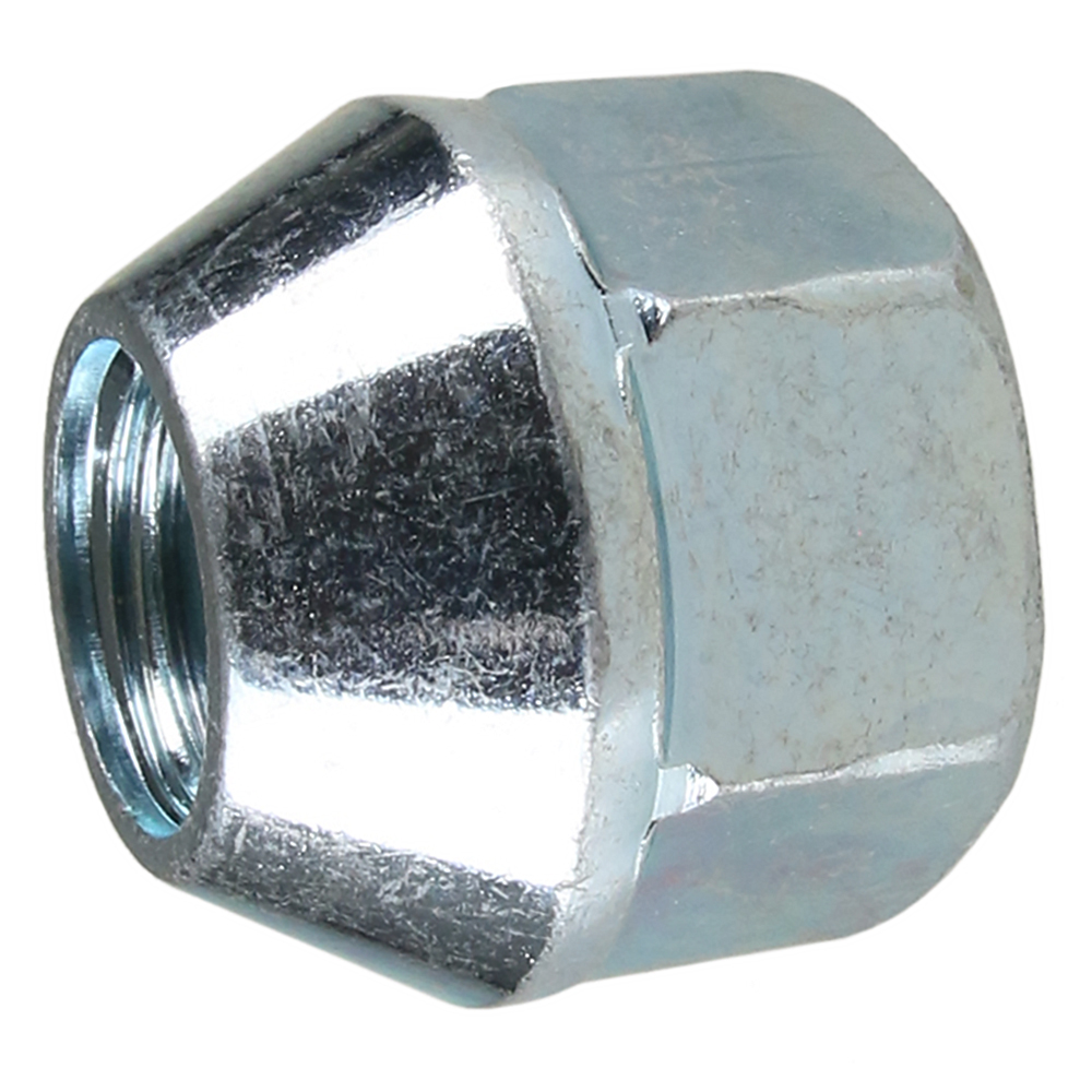 Pyöränmutteri, M10x1.25 kromi