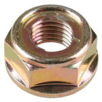 Mutteri, M10x1.25 lukituksella passivoitu
