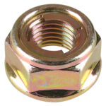 Laippamutteri,M10x1.25 lukituksella passivoitu