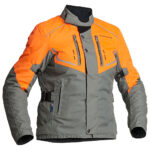 Lindstrands Tekstiilitakki Halden Naisten Fog/Oranssi 42