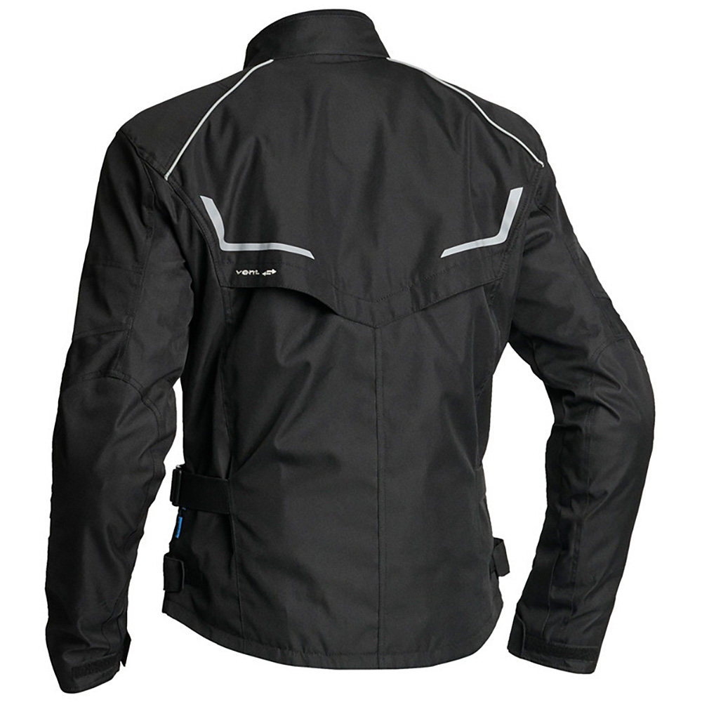 Lindstrands Tekstiilitakki Halden Musta 64 - Image 2