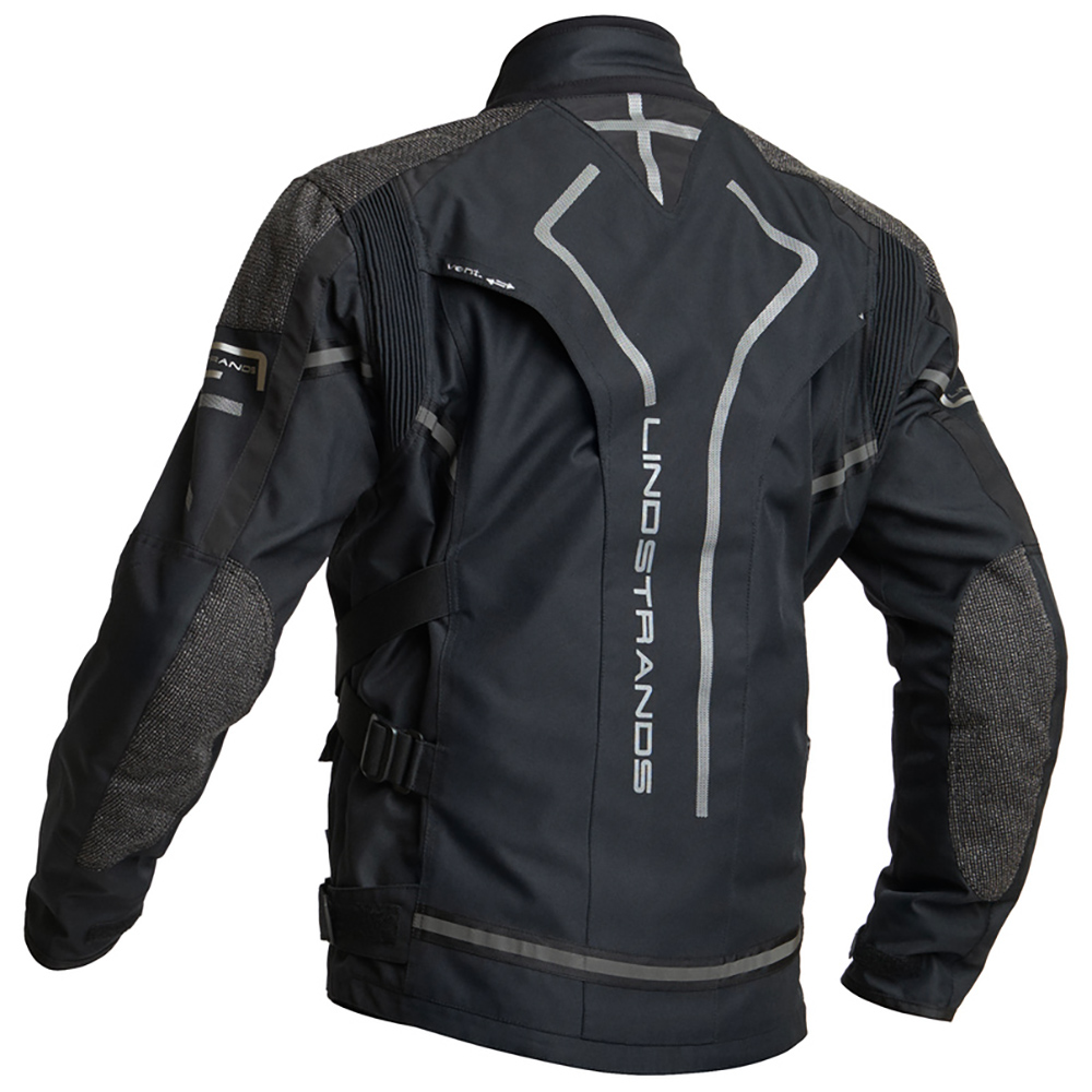 Lindstrands Tekstiilitakki Oman Musta 46 - Image 2