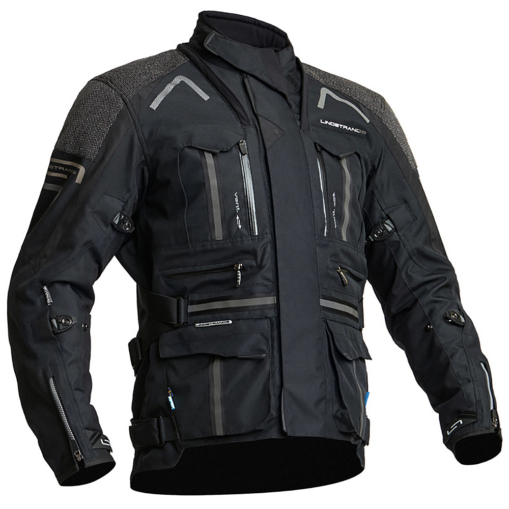 Lindstrands Tekstiilitakki Oman Musta 54