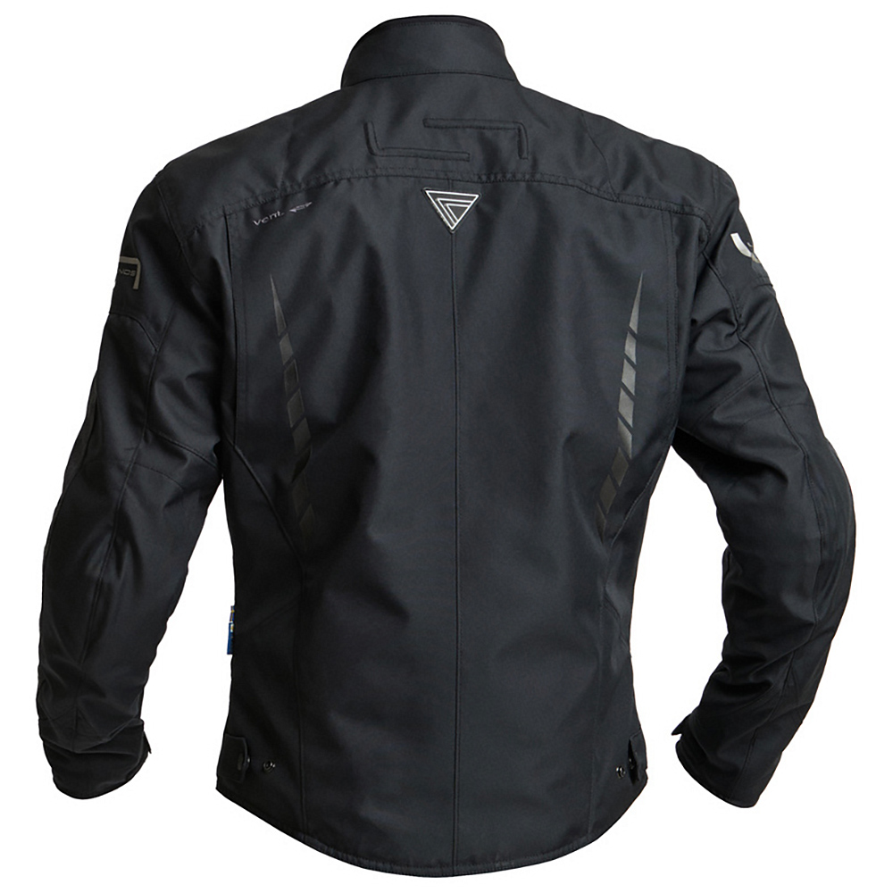 Lindstrands Tekstiilitakki Zagreb Musta 58 - Image 2